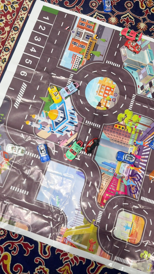 Kids Dream City Play Mat 🧩🚗🏙️