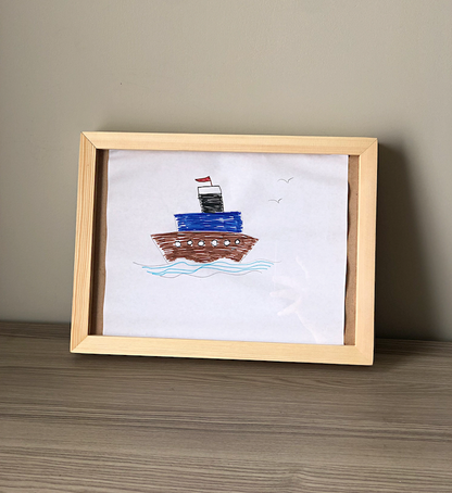 Kids Art Display Frame – Easy Swap Drawing Showcase 🖼️