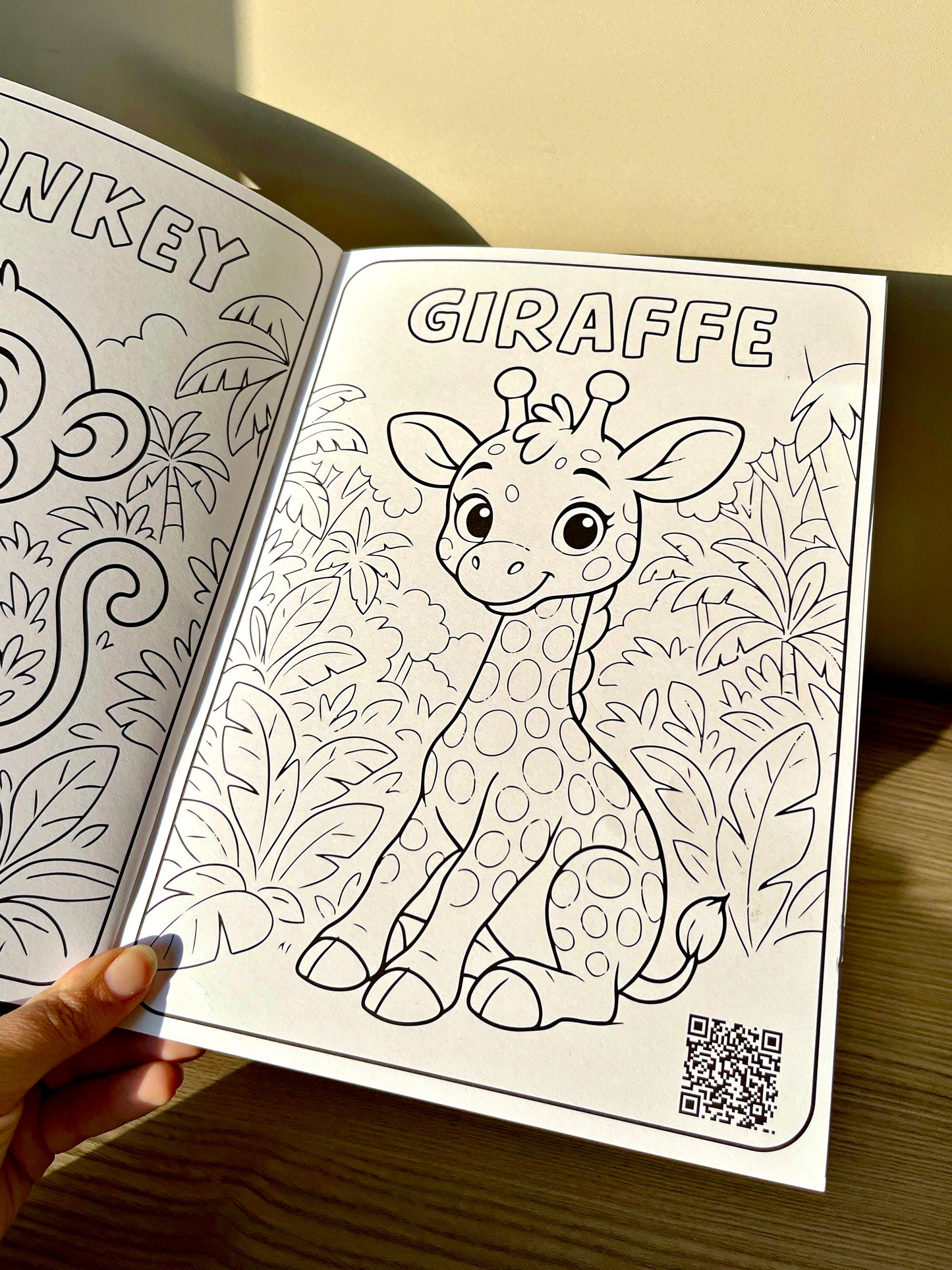 Magic Coloring Book jungle animals – Scan & See Your Drawings Come to Life