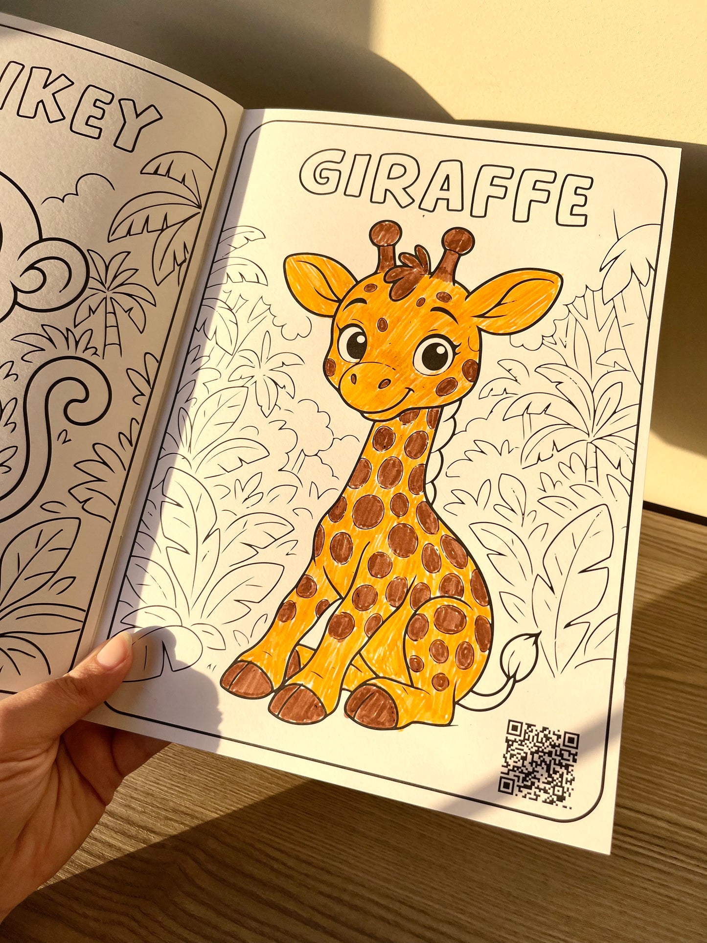 Magic Coloring Book jungle animals – Scan & See Your Drawings Come to Life