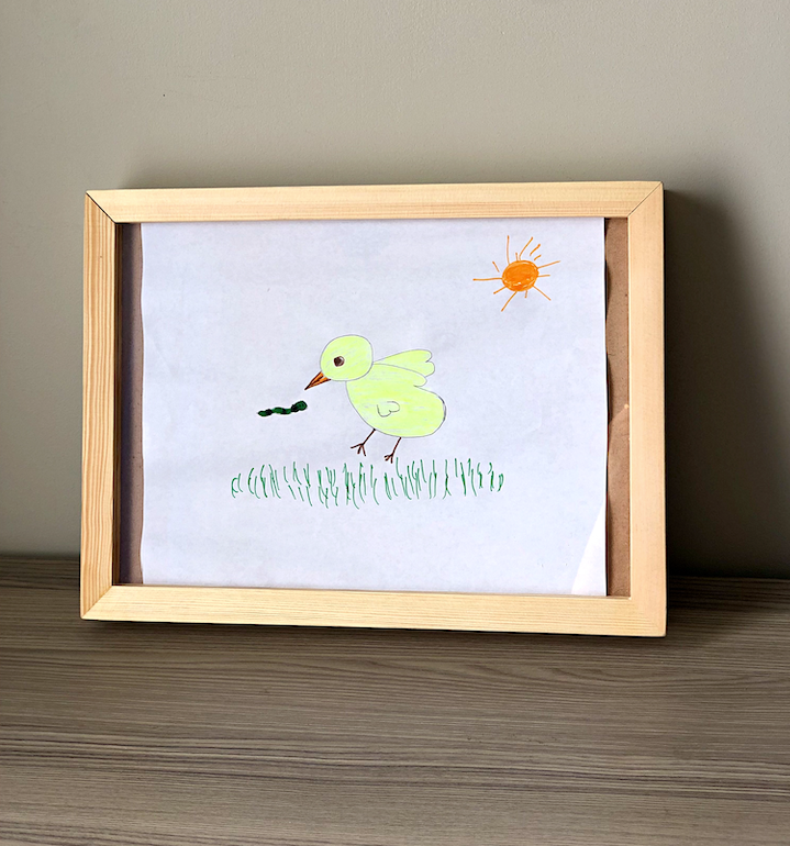 Kids Art Display Frame – Easy Swap Drawing Showcase 🖼️