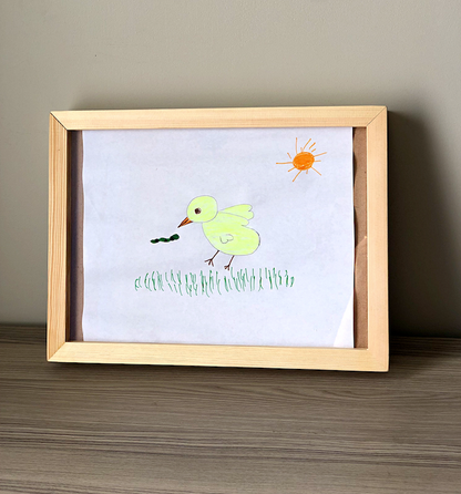 Kids Art Display Frame – Easy Swap Drawing Showcase 🖼️