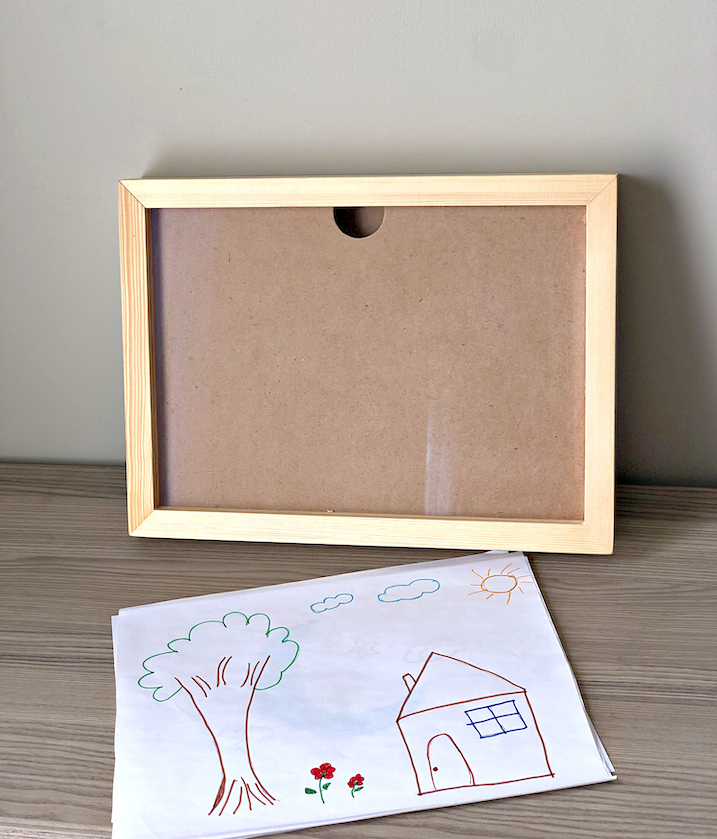 Kids Art Display Frame – Easy Swap Drawing Showcase 🖼️